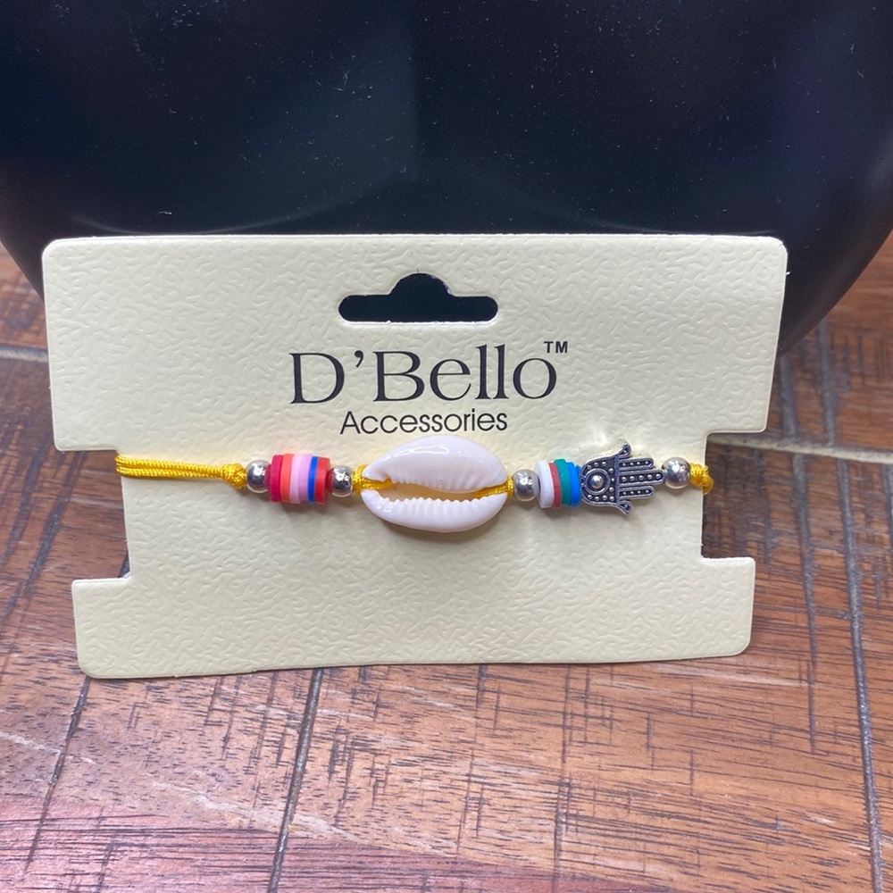 Colorful evil eye bracelet